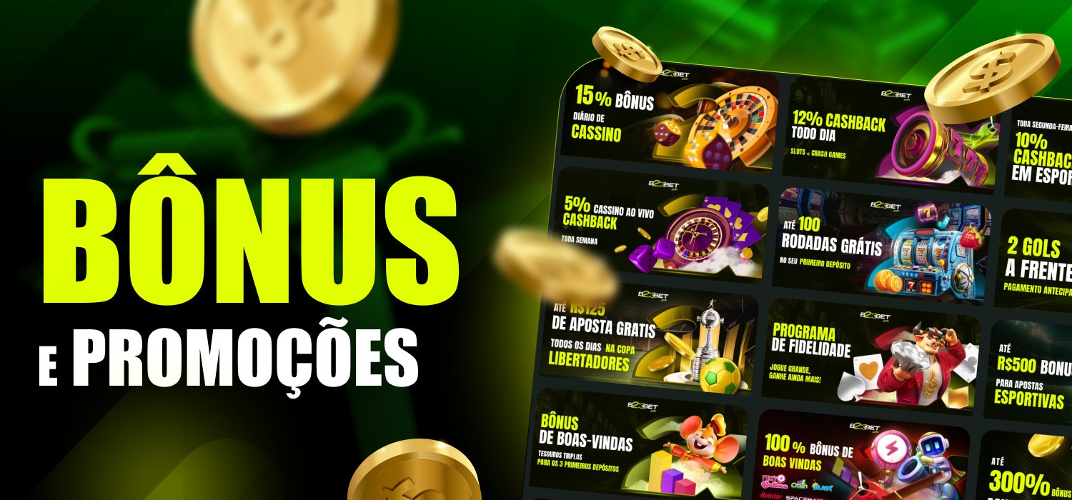 bônus e promoções b2xbet